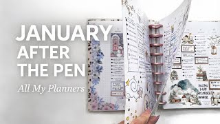 January Planner Flip Through | Every Planner I Used (After the Pen) ✨