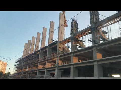 Rapid Arena din tramvaiul 45