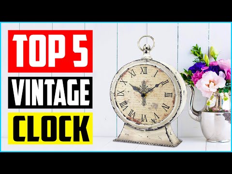 Top 5 Best Vintage Clock in 2022 Review