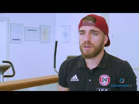 Der SV Bergisch Gladbach 09  in der Eissauna