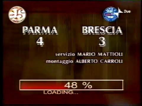 2002-03 (1a Rec - 06-11-2002) Parma-Brescia 4-3 Servizio D.S.Rai2