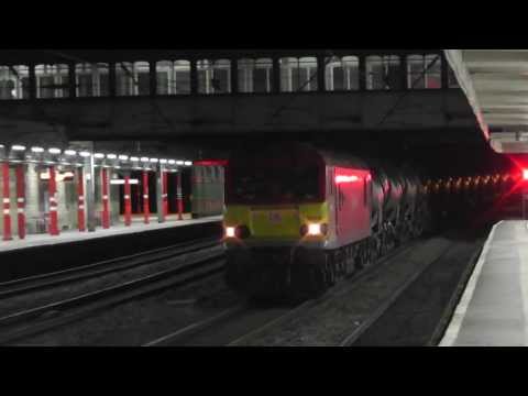 92016 6s94 Warrington Arpley - Carlisle New Yard, China Clay Tanks, 29th April 2015