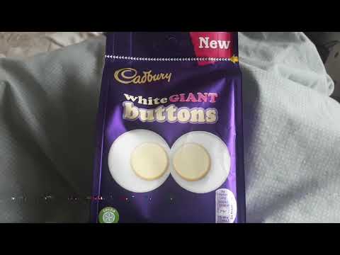 Cadbury White Giant Buttons are Now in Ireland!!!😁😁😁
