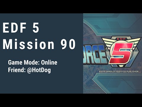 EDF 5 Mission 90 Sparkling Abyss