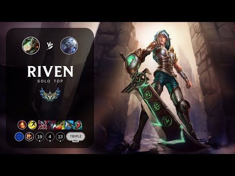 Riven Top vs Volibear - EUW Challenger Patch 13.5