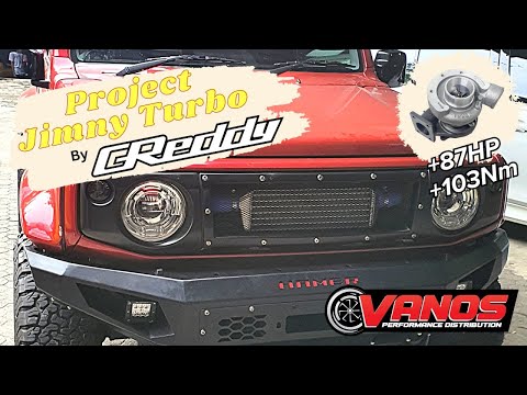 Installation Greddy Turbo kit on Suzuki Jimny