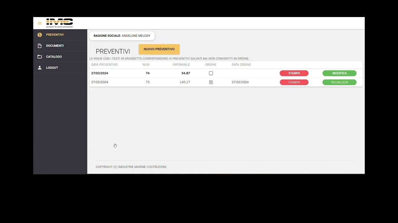 Anteprima video: Come funziona l’Area Riservata IMC