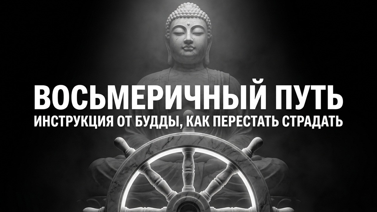 Восьмеричный путь: инструкция Будды, как перестать страдать
