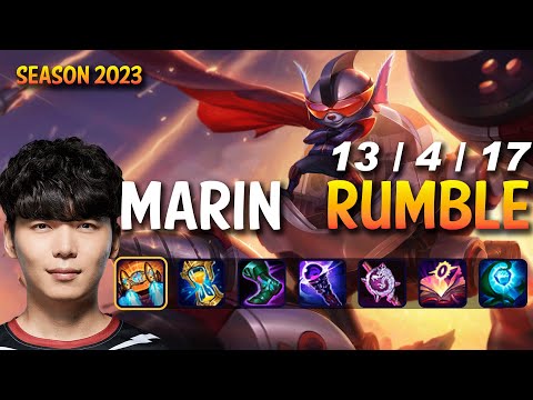 MaRin RUMBLE vs AKSHAN Top - Patch 13.22 KR Ranked