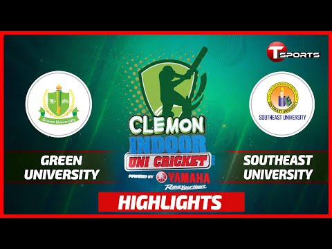 Extended Highlights | Green University VS Southeast University | Clemon Indoor Uni Cricket