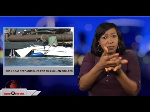 Sign1News 7.30.18 - News for the deaf community powered by CNN in American Sign Language (ASL)