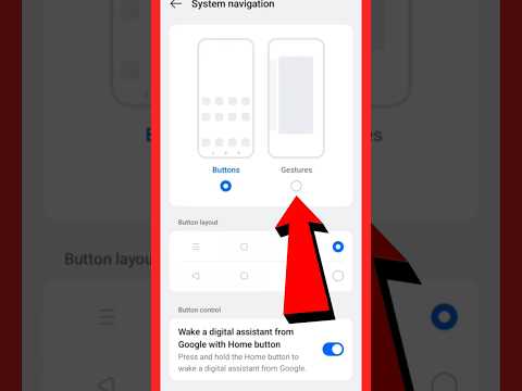 Navigation button kaise change kare | How to hide the navigation bar in realmi Phone #mobile