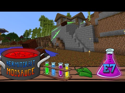 HermitCraft ModSauce: Ep07 - Moving Things!