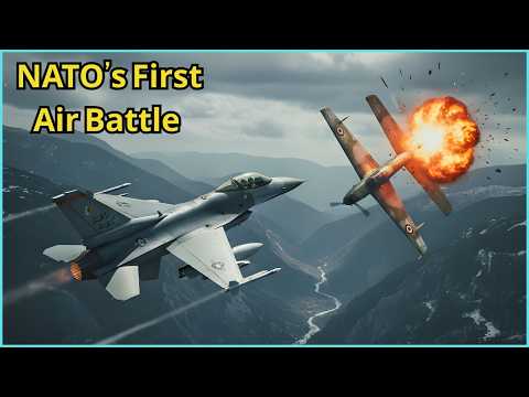 F-16 Falcons vs Hawks – NATO’s First Air Battle | War History