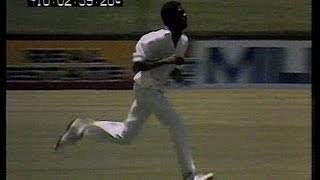 Very fast bowling - Michael Holding at Brisbane 1979 video