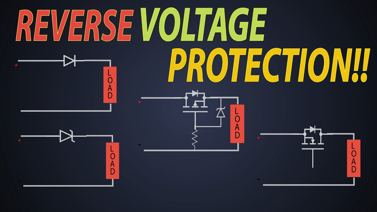 Different types of Reverse Voltage Protection types | What is the need? Reverse polarity Protection