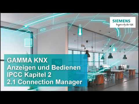 Siemens IP Control Center N152 V4 Kapitel 2.1 Installation Connection Manager de