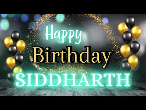 Happy Birthday Siddharth🥳|Happy Birthday To You Siddharth🎁 |Birthday Song |Whatsapp status |Dj music