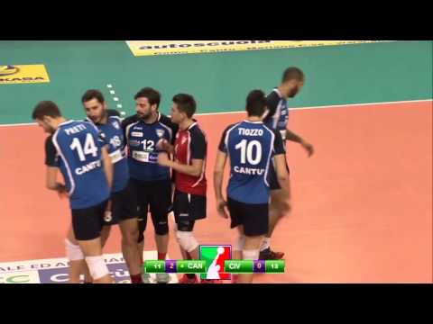 #A2MVolley - Cantu'-Civita Castellana 3-2: highlights
