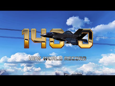 140-0 in the F-35 on Kaleidoscope (World Record)