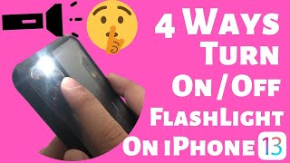 How to Turn On Flashlight on iPhone 15/ 14 Pro Max - [4 Methods Explained]