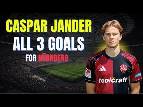 Caspar Jander - ALL 3 GOALS FOR FC NURNBERG