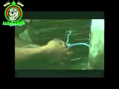 تجهيز العبوات الناسفة من قبل كتيبة سباع البر في ريف حمص