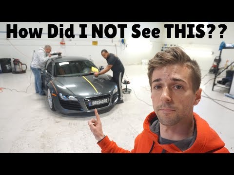 My Audi R8 Gets Paint Correction And Ceramic Coating!