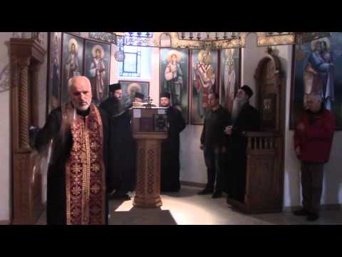 Вечерње у Цркви Лазарици