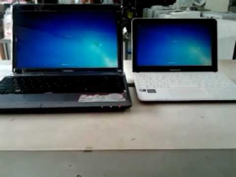 Samsung Netbook NC108 VS TOSHIBA L735 Fast Restart!
