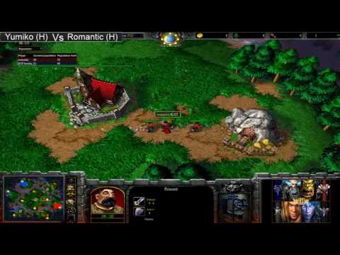 Wc3 Yumiko (H) vs Romantic (H)