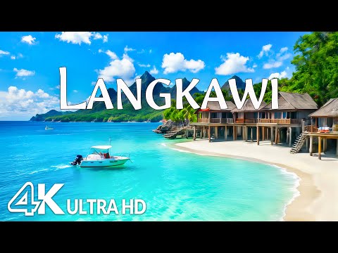 Langkawi, Malaysia 4K – Sky Bridge Views, Golden Shores & Tropical Island Paradise | Relaxing Music
