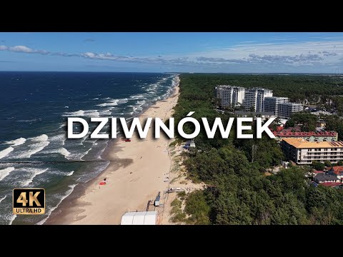 Dziwnówek – idealne miejsce na spokojny urlop nad morzem | Ujęcia z drona 2025 [4K]