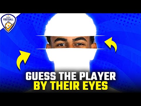 GUESS THE FOOTBALL PLAYER BY THEIR EYES | FOOTBALL QUIZ 2025