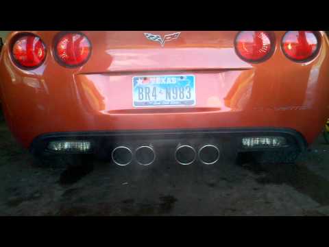 3" Borla Touring Exhaust on C6 Corvette