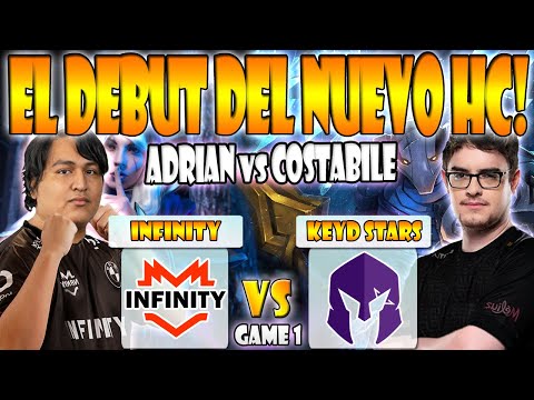 INFINITY VS KEYD STARS BO3[GAME 1]LEOSTYLE VS COSTABILE - DPC SA 2023 TOUR 1: DIVISION 1- DOTA 2