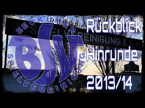Beckumer SV Rückblick Hinrunde 2013/14