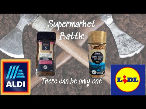 Supermarket Battle S01 E06 Aldi Costa Rican instant Coffee V Lidl Costa Rican instant Coffee