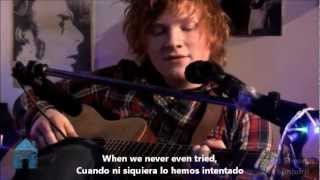 Ed Sheeran - Sunburn Subtitulado Español/Ingles