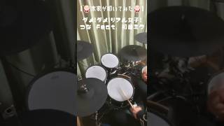 ダメ!ダメ!リアル女子!本家が叩いてみた🥁 #初音ミク #叩いてみた #ボカコレ2024冬 #shorts