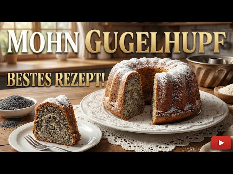 Poppy seed Gugelhupf, an old recipe from the Waldviertel region