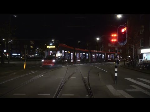 HTM R-NET tramlijn 17 Korte Voorhout - Wateringen | Siemens Avenio 5015 | 4K