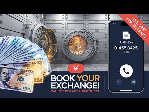 📞 Book Your IQD & VND Exchange NOW – Call Script, Contract Rates & Appointments Revealed! 💰⚡
