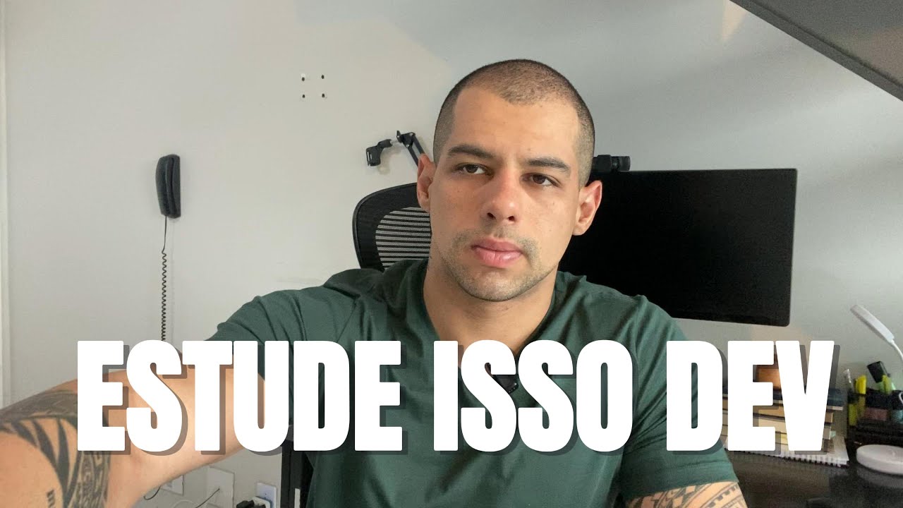 O que eu estudei no inicio da minha carreira como DEV