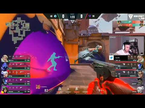 Version 1 ( V1 ) VS ( LG ) Luminosity | MAP 2 Tarik POV | valorant