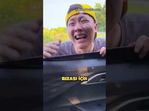 Bütün Arabamı Yemeklerle Doldurdum.. ❗🚗 (TonyOutdoorss /YT)