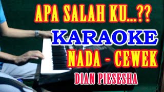 Download lagu WHAT IS MY WRONG - KARAOKE [VOCAL GIRLS] DIAN PIESESHA | LIRIK, HD mp3
