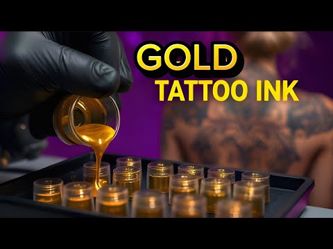 Comment Faire de l’Encre Dorée pour Tatouages