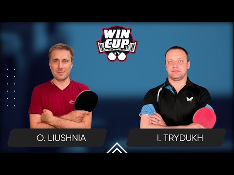 00:30 Oleksandr Liushnia  - Ihor Trydukh West 5 WIN CUP 01.04.2024 | TABLE TENNIS WINCUP