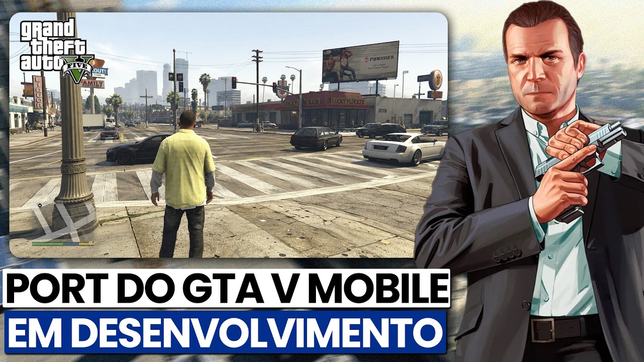 PORT de GTA V para ANDROID, PORT de SAINTS ROW THE THIRDS para Mobile e muito mais